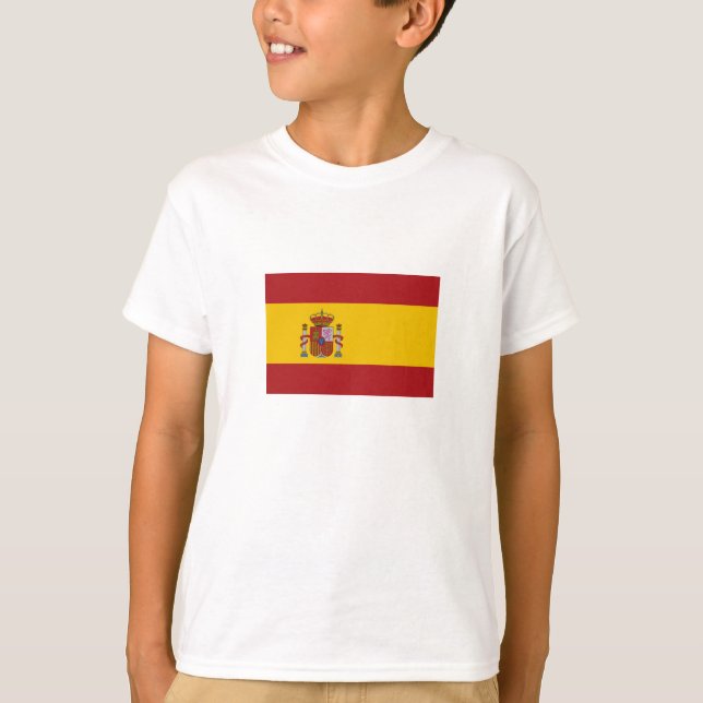 Spanische Flagge T-Shirt (Vorderseite)