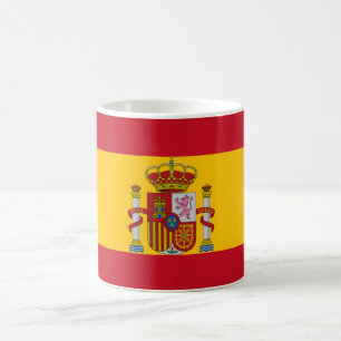 Spanische Flagge Tasse