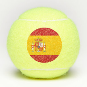 Spanische Flagge Tennisbälle