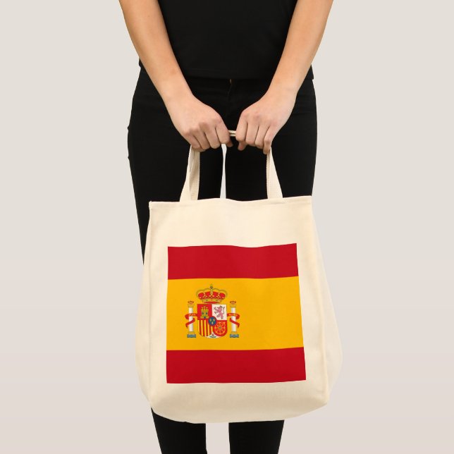 Spanische Flagge Tragetasche (Vorderseite (Produkt))