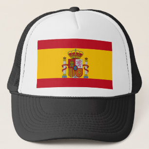 Spanische Flagge Truckerkappe
