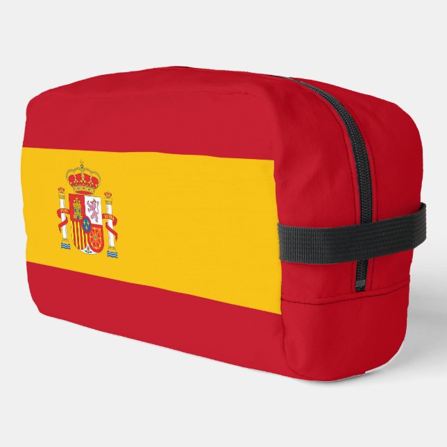 Spanische Flagge Waschbeutel (Linke Seite)