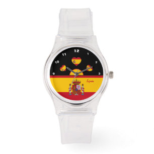 Spanische Flaggenüberwachung, Spanien Mode / Sport Armbanduhr