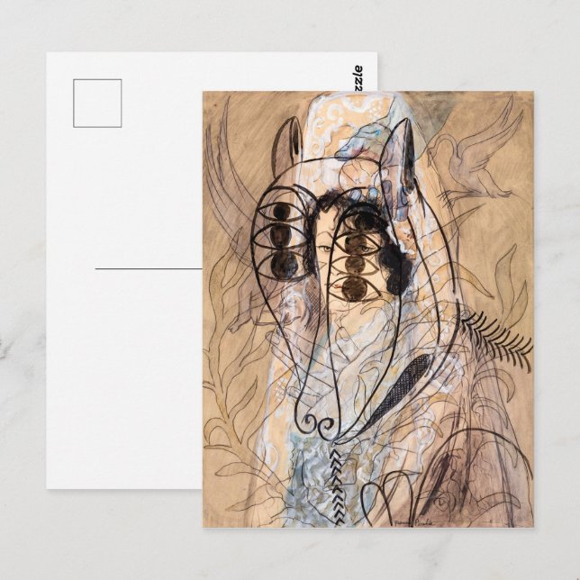 Spanische Frau | Francis Picabia | Postkarte (Vorne/Hinten)