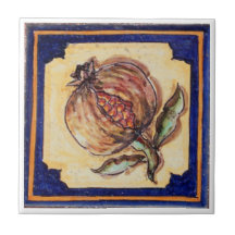 Spanische Granatapfel Fliese