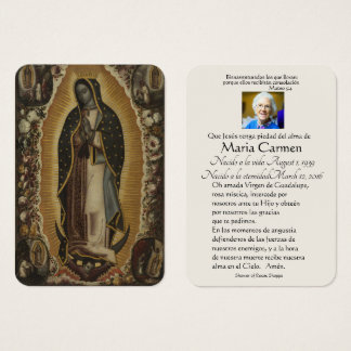 Spanische Guadalupe Mary Beerdigung Gebete Heilige