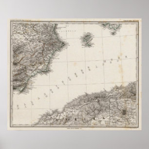 Spanische Halbinsel 4 Poster