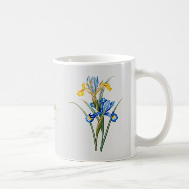 Spanische Iris von Pierre-Joseph Redouté Kaffeetasse (Rechts)