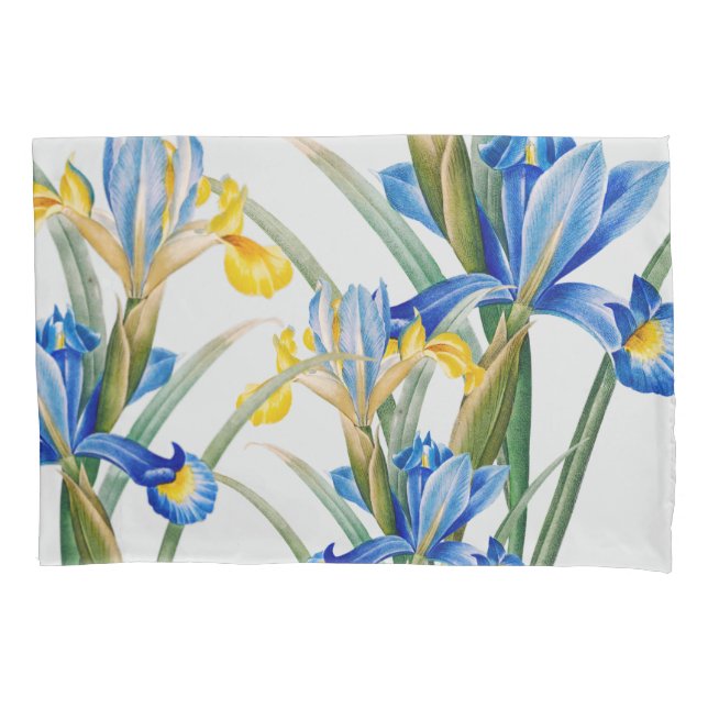Spanische Iris von Pierre-Joseph Redouté Kissenbezug (Vorderseite)