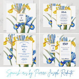 Spanische Iris von Pierre-Joseph Redouté Save The Date