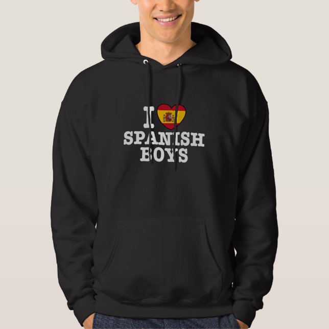 Spanische Jungen Hoodie (Vorderseite)