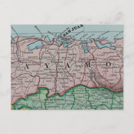 Spanische Karte der San Juan Region von Puerto Ric