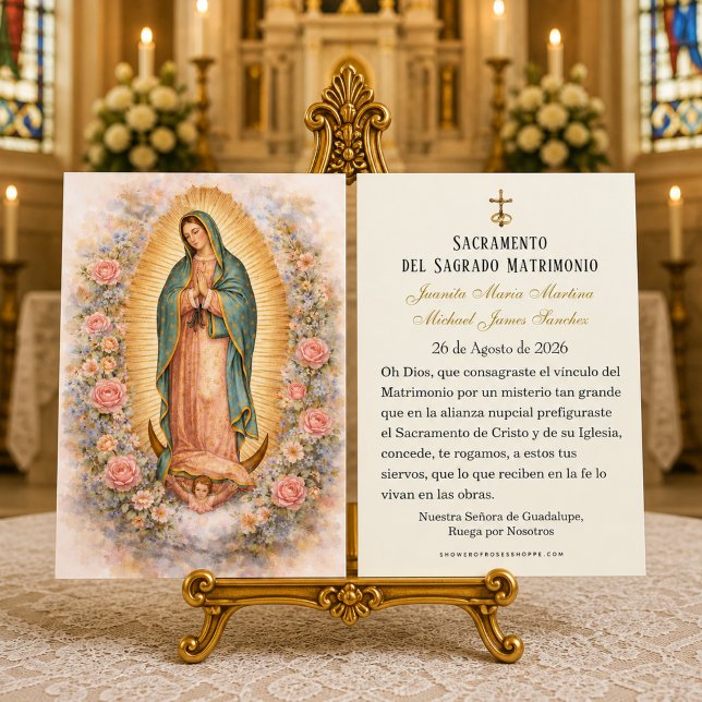 Spanische katholische Guadalupe-Hochzeits-Heiligen (Von Creator hochgeladen)