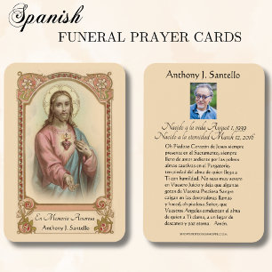 Spanische katholische Totenmesse Jesus Gedenkgebet