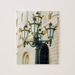 spanische Lampenpost Puzzle