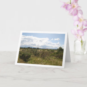 Spanische Landschaft, Valencia, Spanien Karte