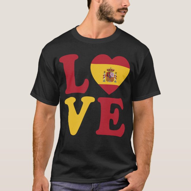 Spanische Liebe T-Shirt (Vorderseite)