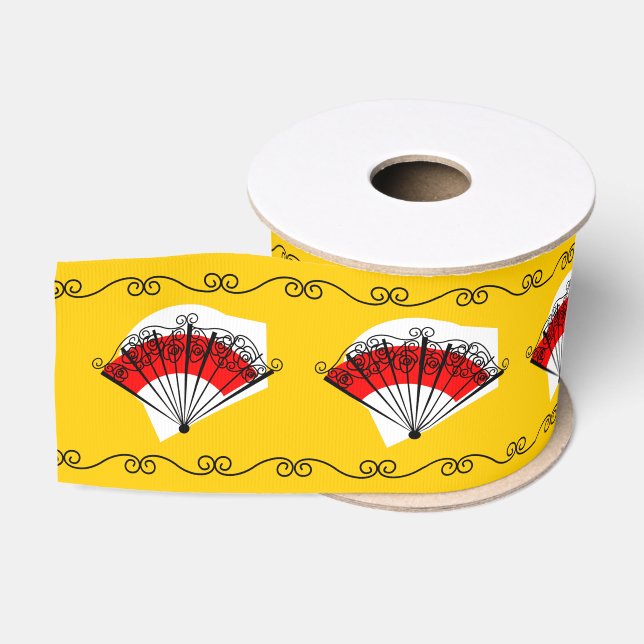 Spanische Lüftergrenze Ripsband (Spule)