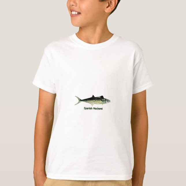 Spanische Makrelen-Logo T-Shirt (Vorderseite)