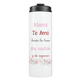 Spanische Mama der Thermaltumoren Thermosbecher