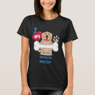 SPANISCHE MASTIFF niedliche T-Shirt