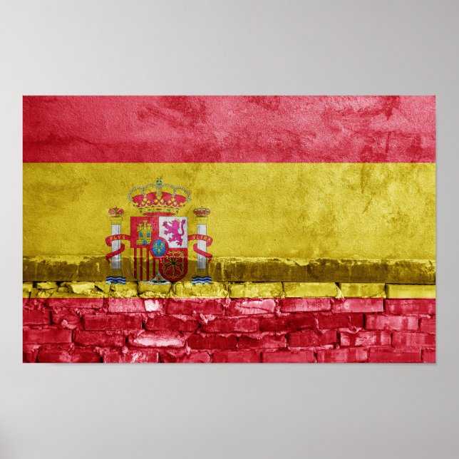 Spanische Mauer Poster (Vorne)