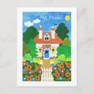 Spanische neue Adressen-Mitteilungs-Postkarte Ankündigungspostkarte