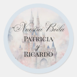 Spanische Nuestra Boda Fairy Tale Wedding Stickers