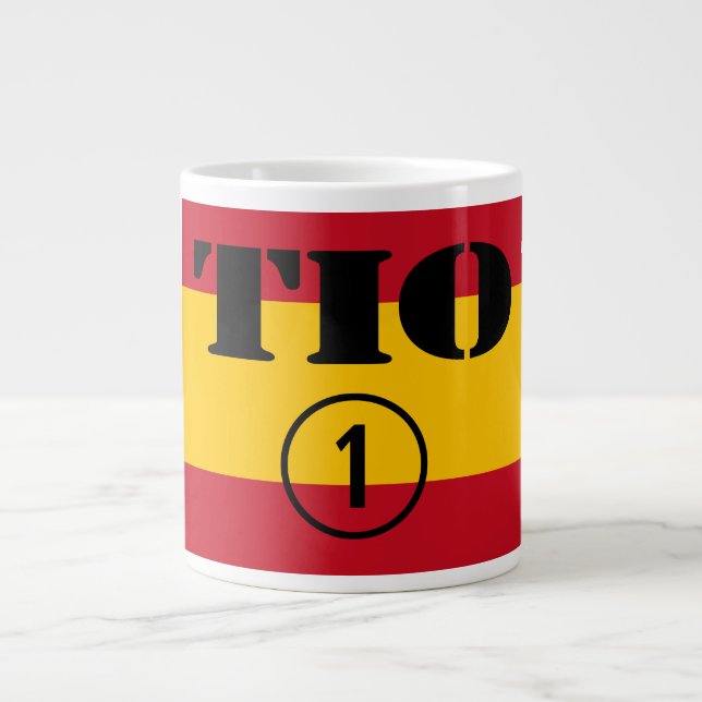 Spanische Onkel: Tio Numero Uno Jumbo-Tasse (Vorderseite)