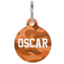 Spanische Orange Monocolor Camo