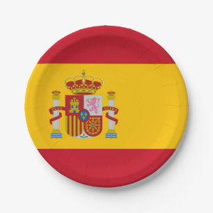 Spanische Papiertafel Pappteller