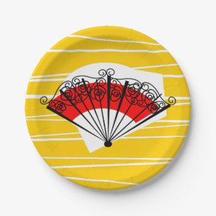 Spanische Papiertafel Pappteller