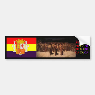 Spanische Republik Spanien Autoaufkleber