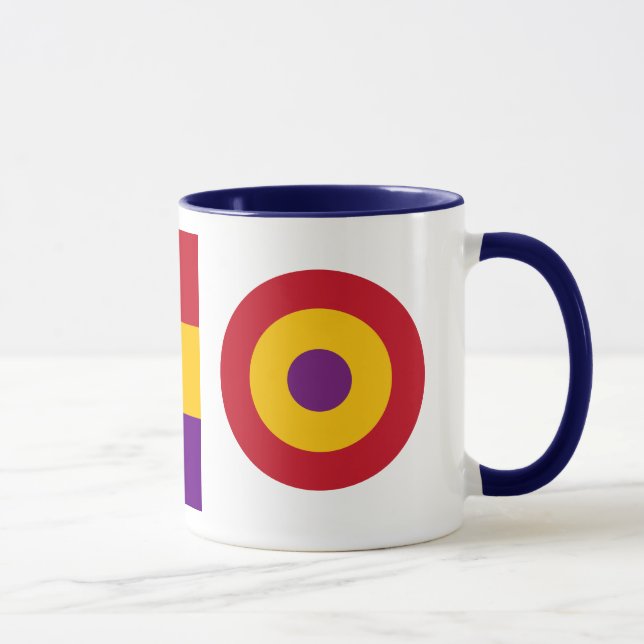 Spanische republikanische Luftwaffen-Tasse Tasse (Rechts)