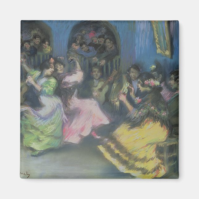 Spanische Sinti und Roma-Tänzer, 1898 Magnet (Vorne)
