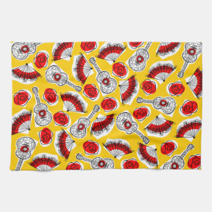 Spanische Souvenirs Mehrhandtuch horizontal Geschirrtuch