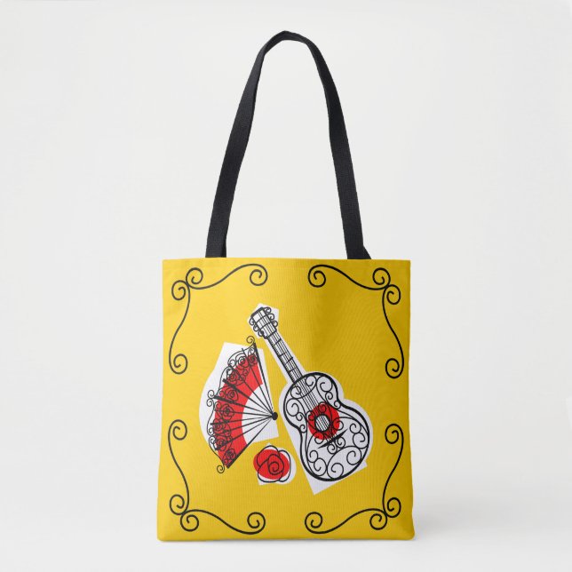 Spanische Souvenirs überall in der Tasche (Vorderseite)