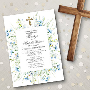 Spanische Taufe Einladung