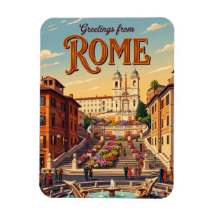 Spanische Treppe Italien Magnet