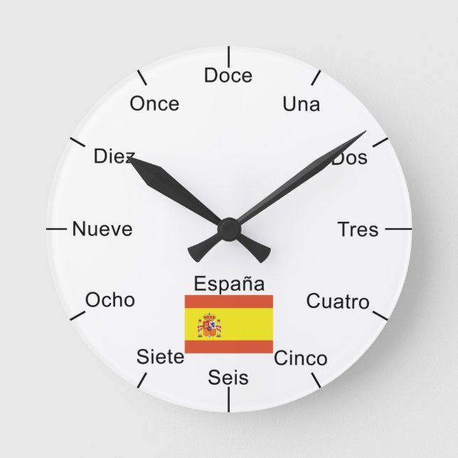 Spanische Uhr (Vorderseite)