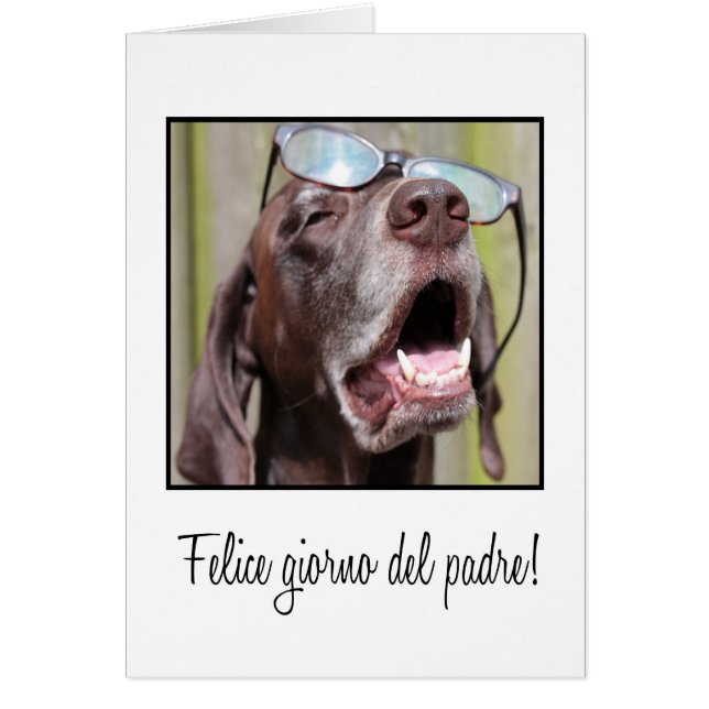 Spanische Vatertagskarte (Vorne)