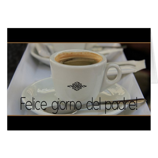 Spanische Vatertagskarte (Vorderseite (Horizontal))