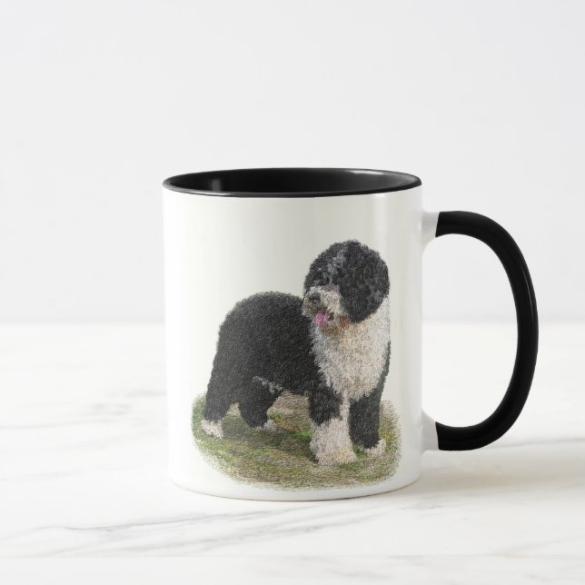 Spanische Wasser-HundeTasse Tasse (Rechts)