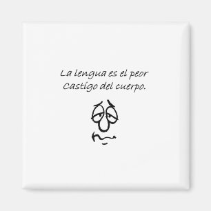 Spanische Zitate Magnet