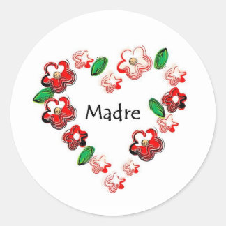 Spanische Zitate Runder Aufkleber