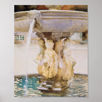 Spanischen Brunnen (1912) von John Singer Sargent