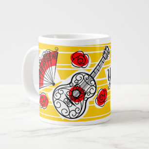 Spanischen Souvenirs Name Tasse Jumbo