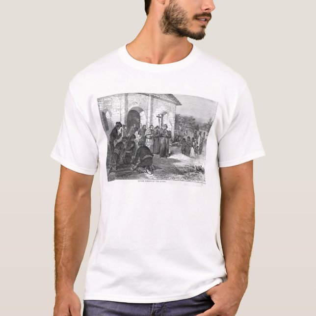 Spanischer Auftrag des Alamos T-Shirt (Vorderseite)