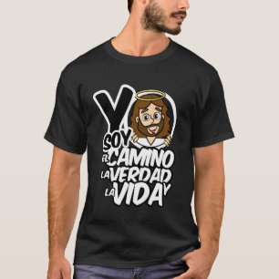 Spanischer Bibelvers christlich religiöser Glaube T-Shirt