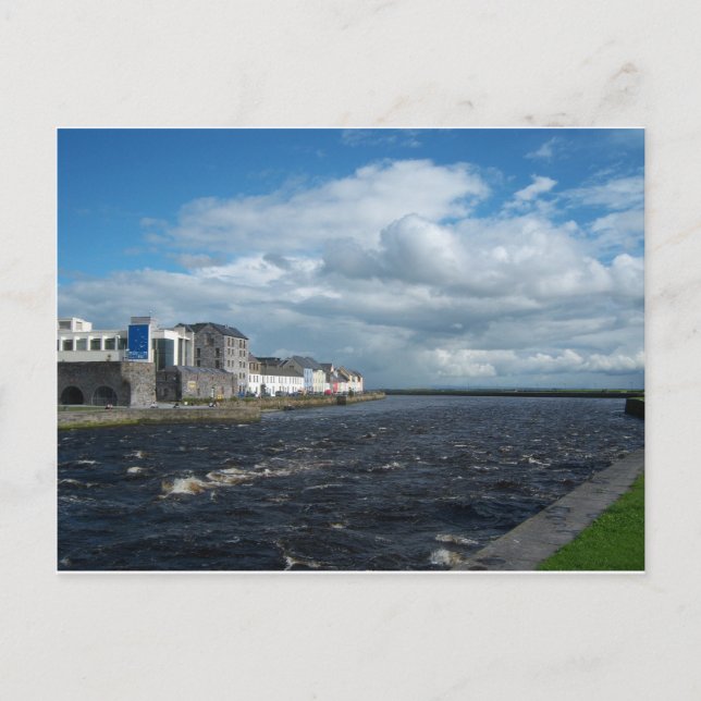 Spanischer Bogen und langer Spaziergang, Galway. Postkarte (Vorderseite)